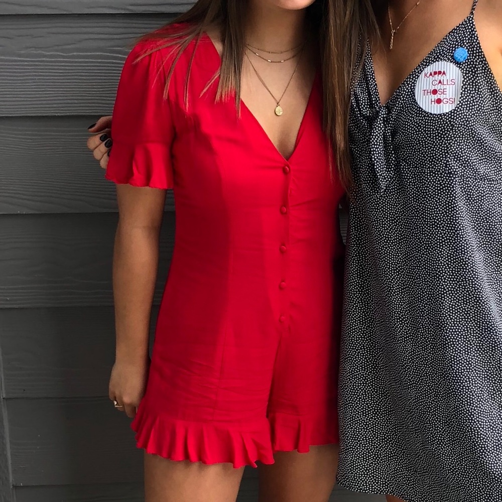 Red Romper